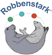 Robbenstark Robben Ballspiel